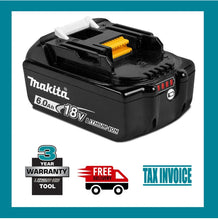 Load image into Gallery viewer, MAKITA BL1860B -L 18V 6.0AH Li-Ion Cordless Battery With Genuine.