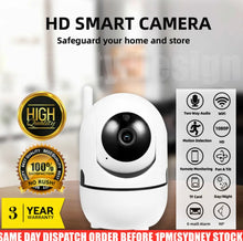 Load image into Gallery viewer, 1080P HD WIFI Security Smart IP Camera Wireless Home CCTV System Indoor Monitor