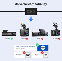 Load image into Gallery viewer, AZDOME JYX04 Micro-USB 3-Lead Acc Hardwire Kit Port for Only M300S  Dash Cam